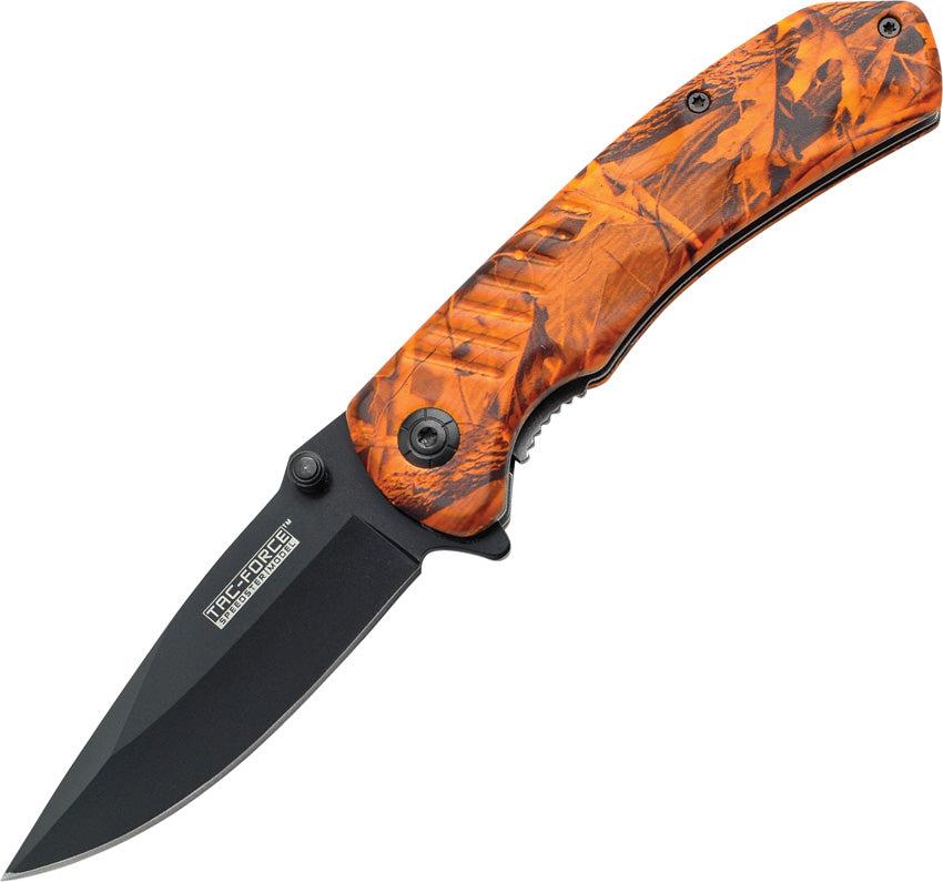 Linerlock A/O Orange Camo TF-764OC