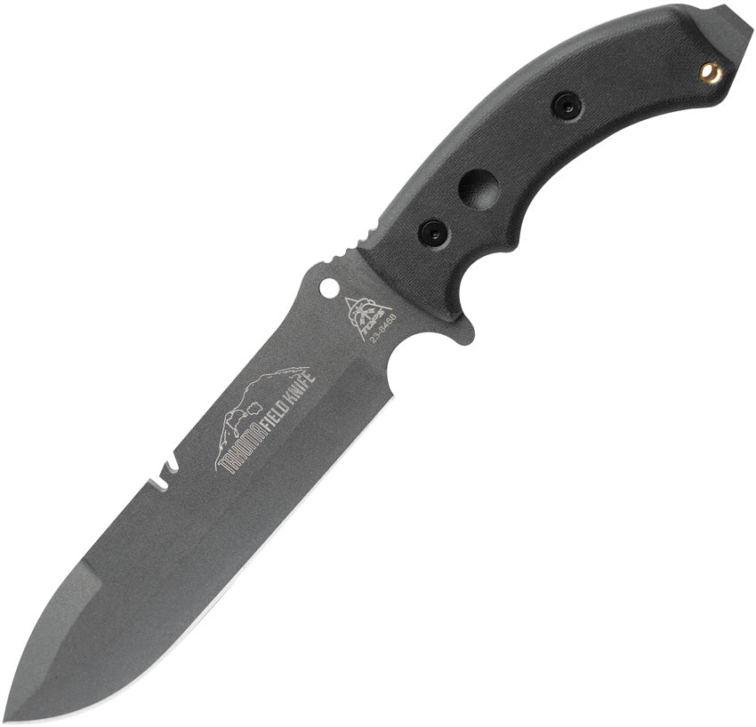 Tahoma Field Knife Black TAHO-04TNS