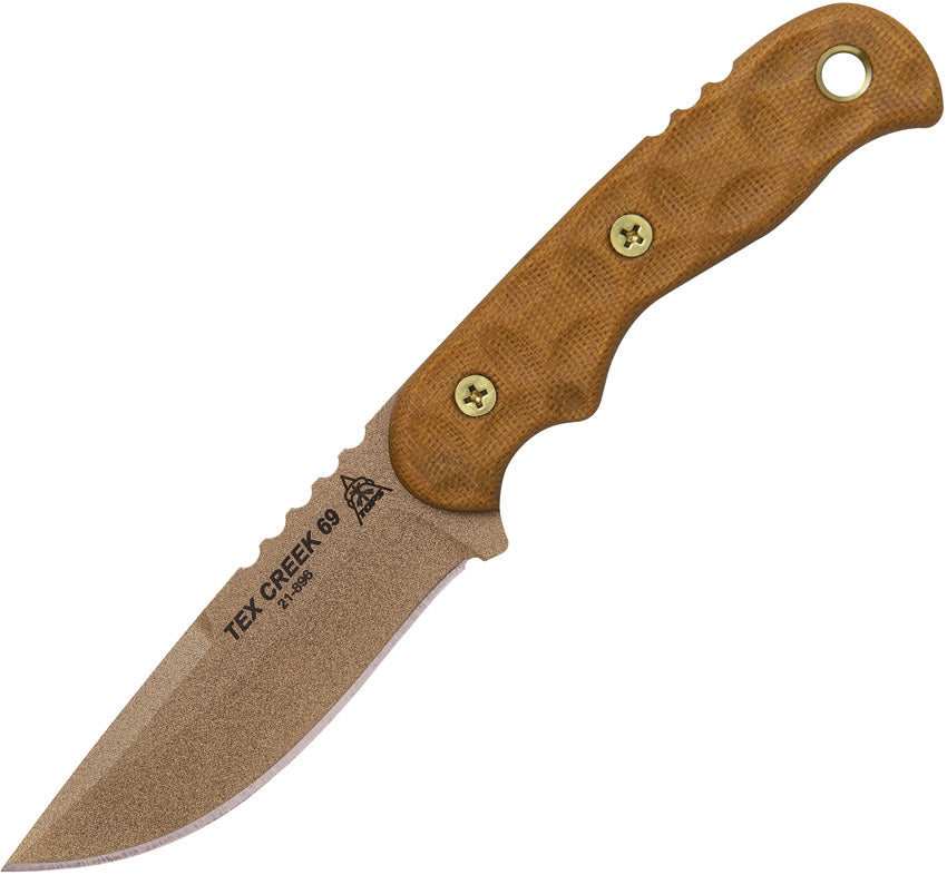 Tex Creek 69 Tan Blade/Handle TEX-69