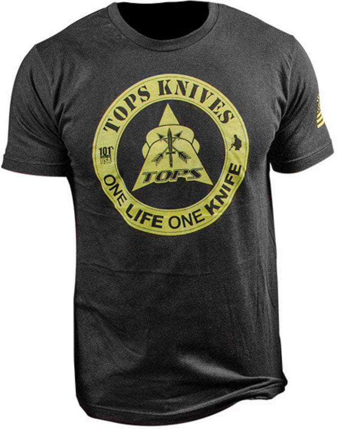 T-Shirt One Life One Knife M TS-1LBLK MEDIUM