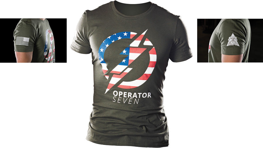 Operator 7 T-Shirt OD XXXL TS-OP7-XXXL
