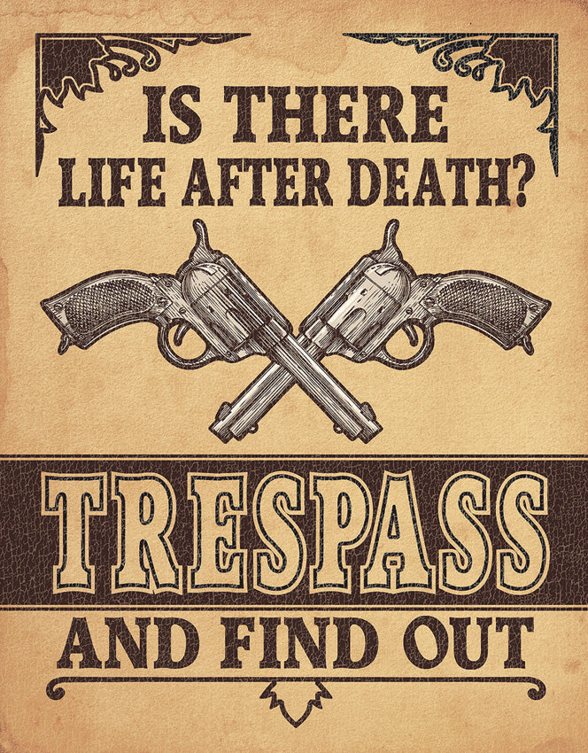 Trespass Sign 2347