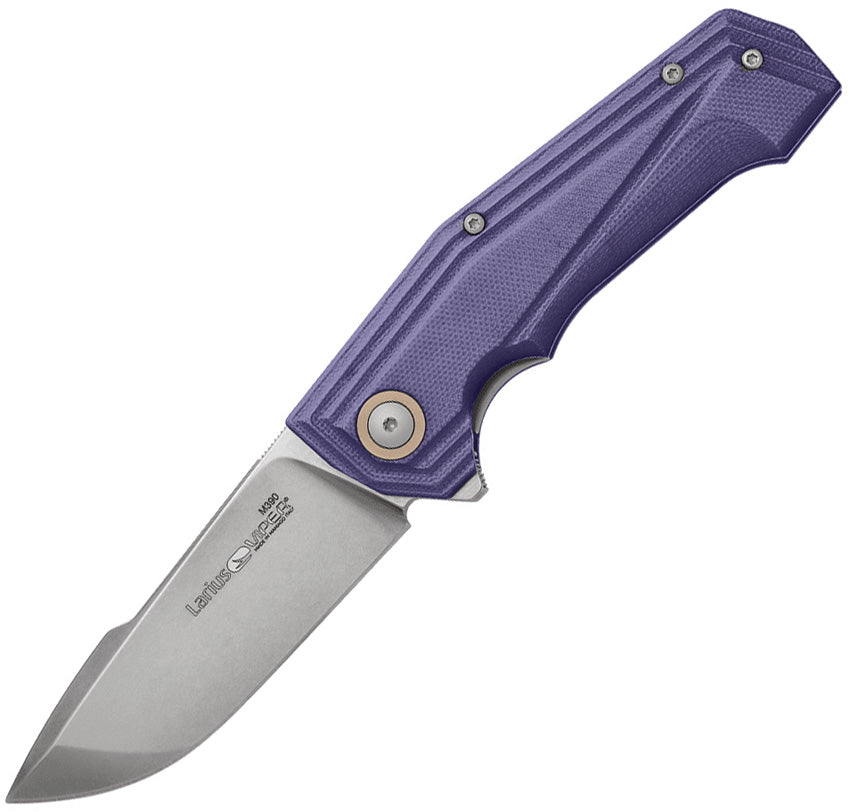Larius Linerlock Purple G10 V5960GP