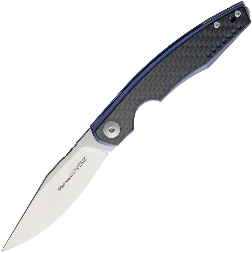 Belone Linerlock CF Blue V5970BLFC