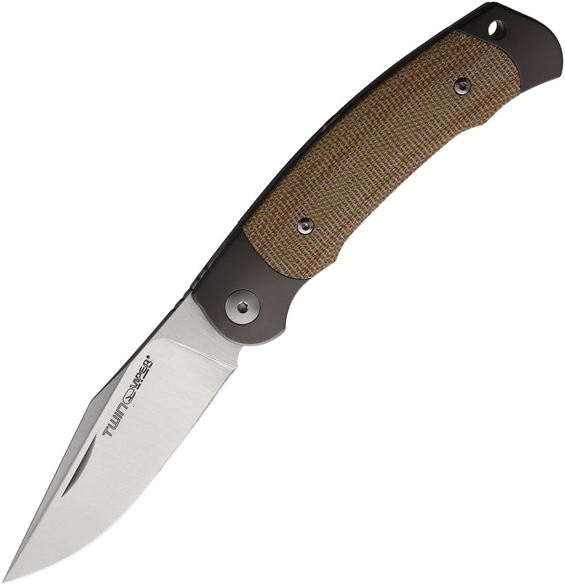 Twin Slip Joint Natural Canvas V6002CN