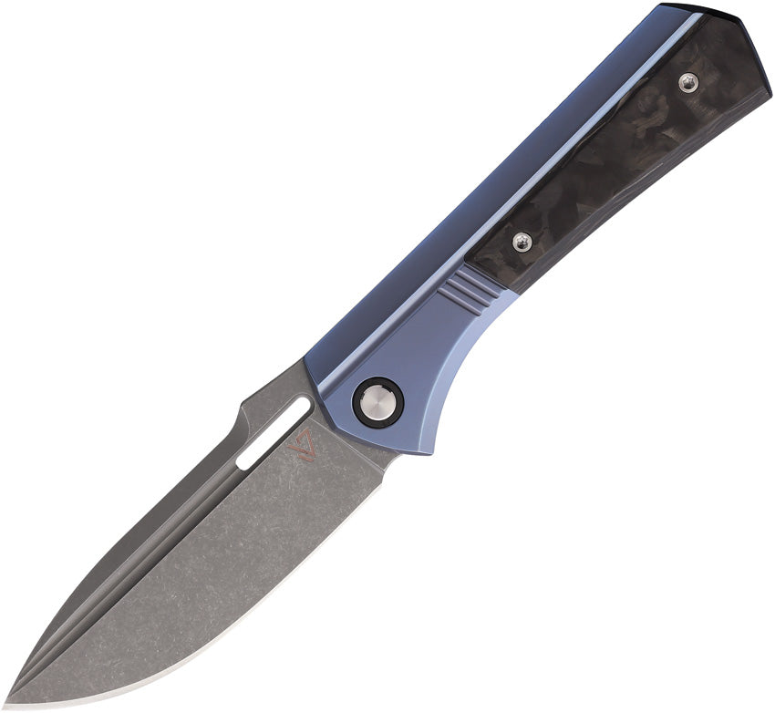 Continuum Framelock Blu/CF CONTINUUM BLUE CARBON