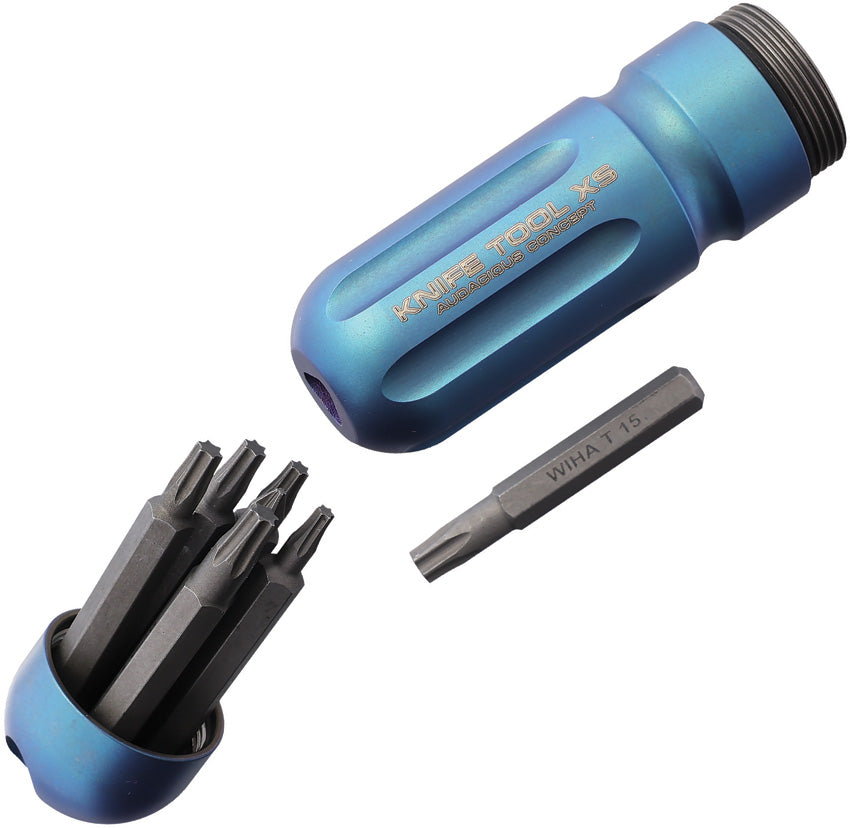 Knife Tool XS Green Ti AC300515