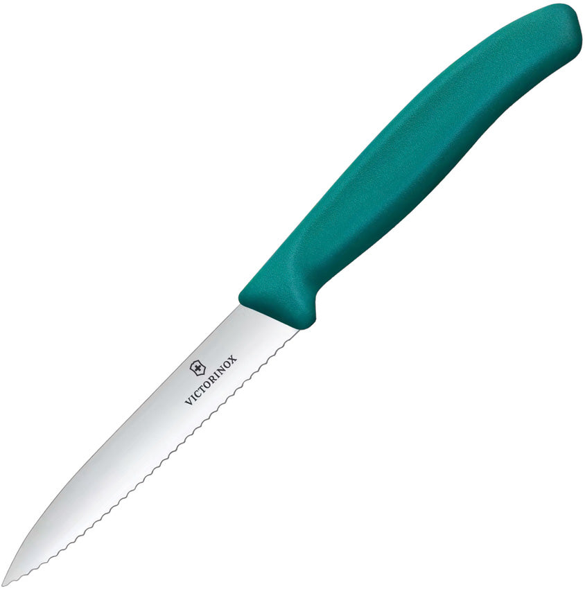 Swiss Classic Paring Knife Grn 6.7734.C1