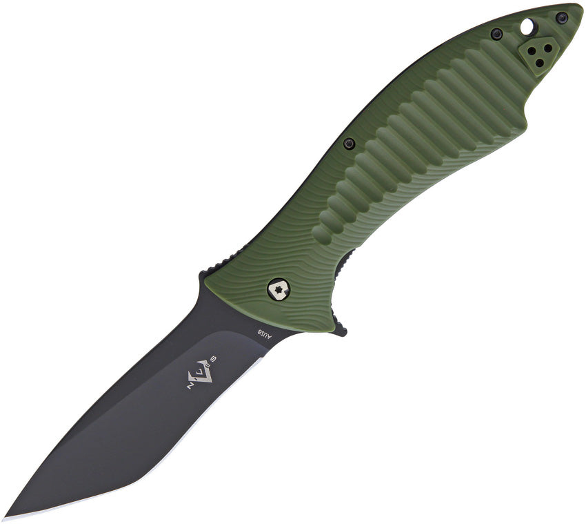 Deplorable Linerlock Green V15FRNPBGR