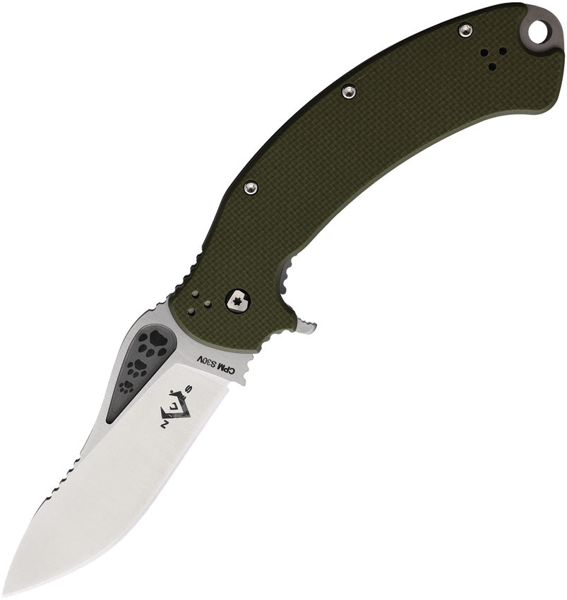 ADAPPT Framelock Green V24TIGPGR