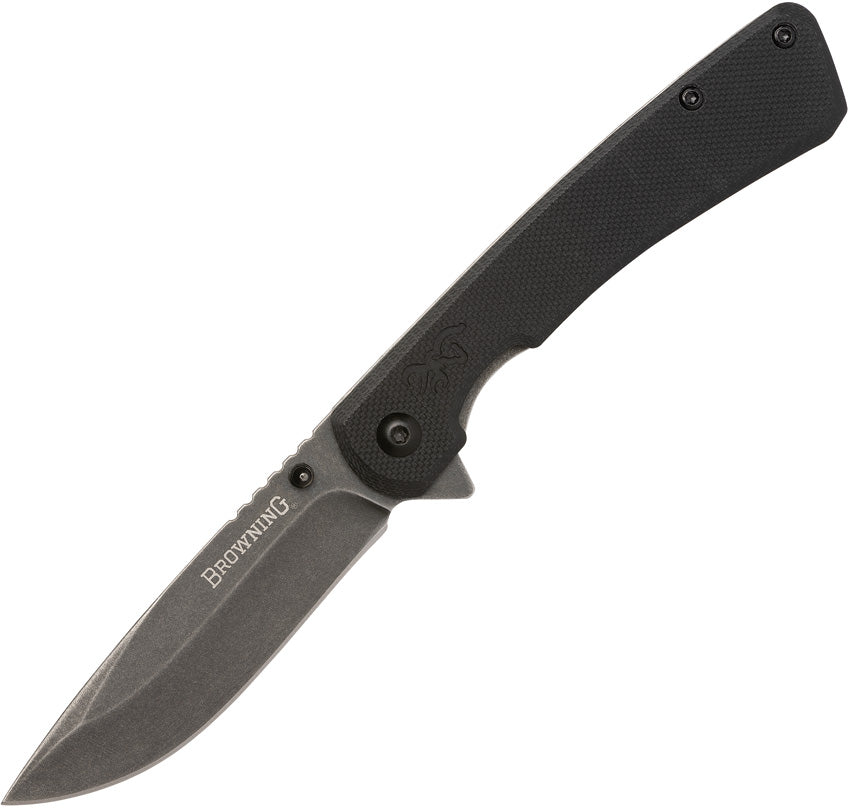 Branded Rock Framelock Blk