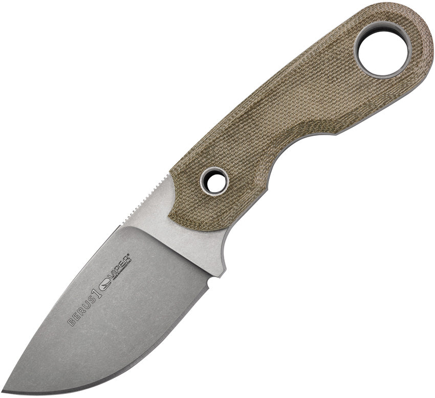 Berus 1 Fixed Blade Green VT4012CG