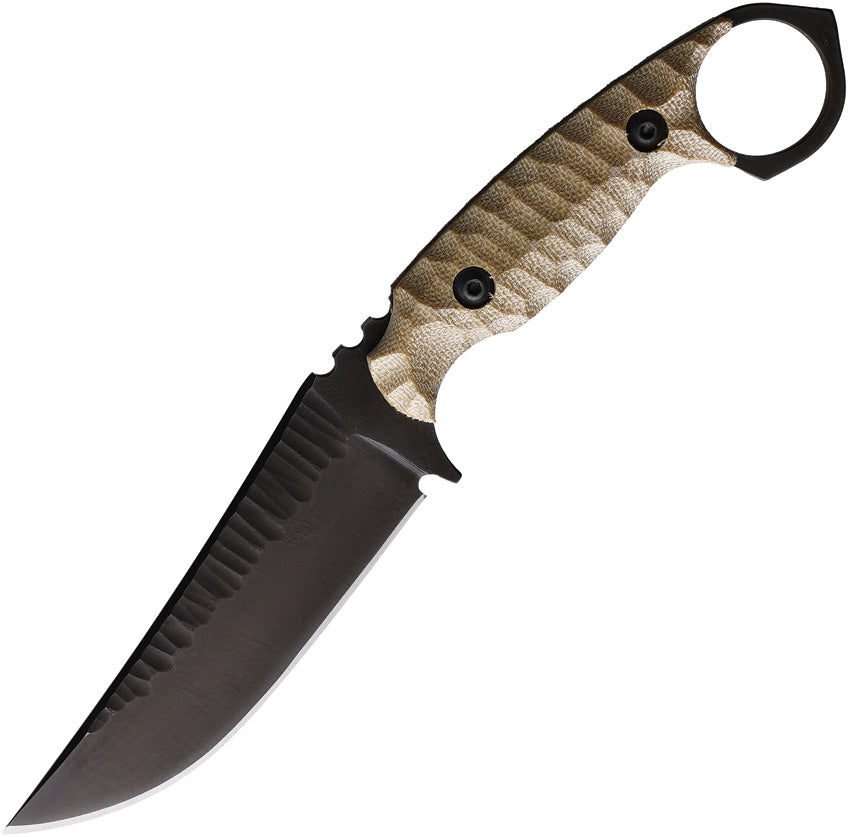 Titanoraptor Tan Micarta T-N-S