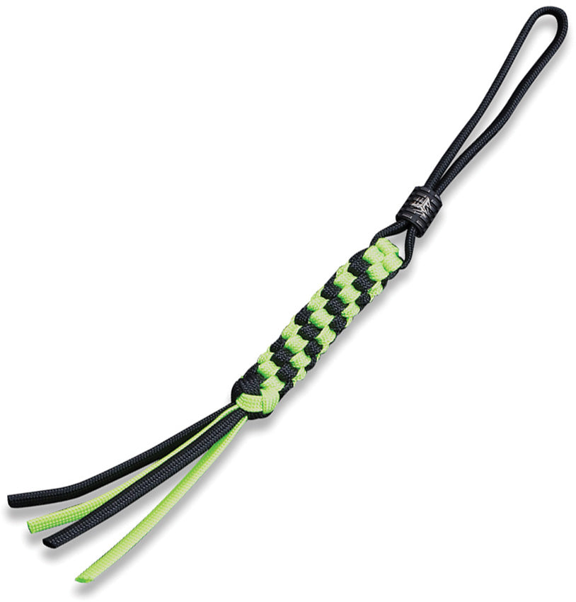 Paracord Lanyard Grn/Blk A-01D