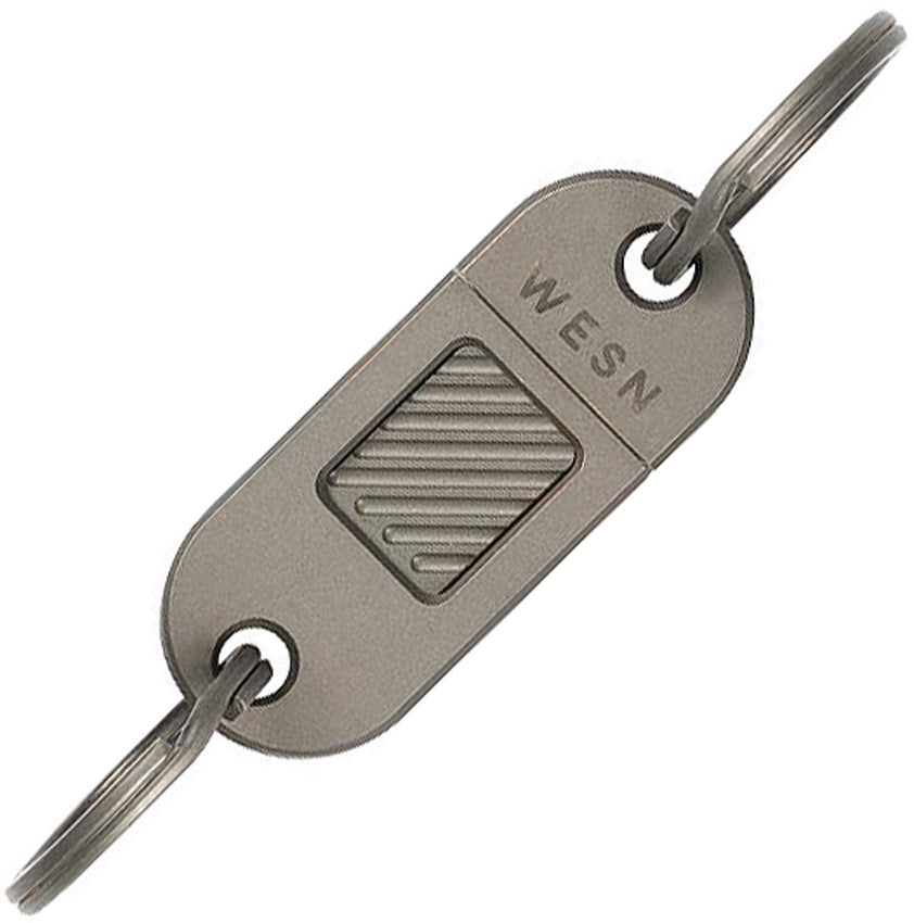 QR Keychain Gunmetal WESN03-0