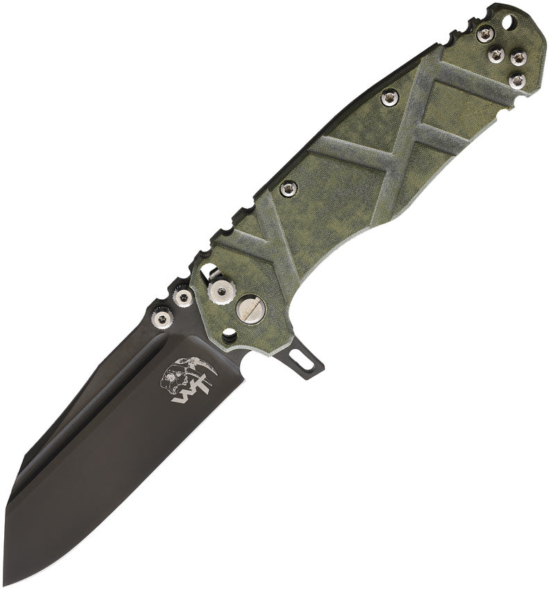 Mistral Button Lock Green MISTRAL FOLDER / DLC / GREEN