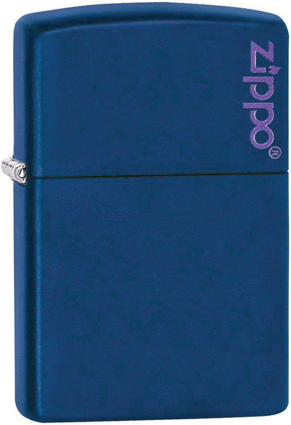 Zippo Logo Navy Matte 239ZL