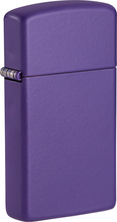Slim Purple Matte Lighter 1637