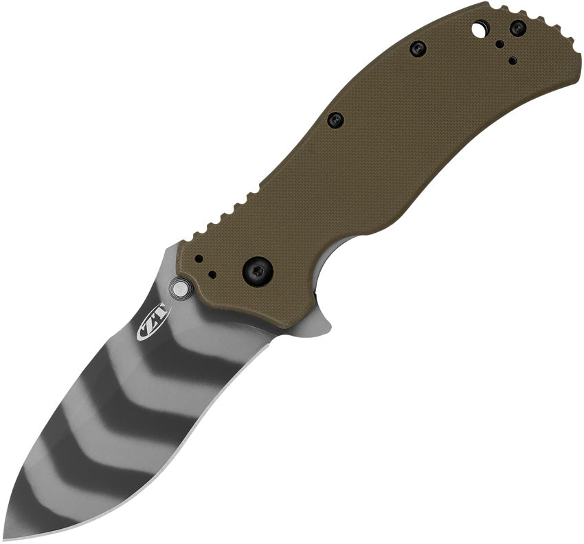 Linerlock A/O OD Green Magna C ZT0350OLTS