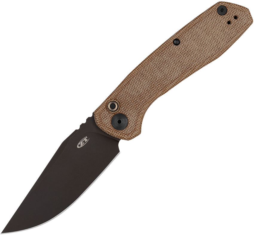 Auto 0512 Button Lock Brown 0512