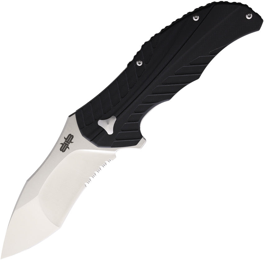 Serrated R Linerlock
