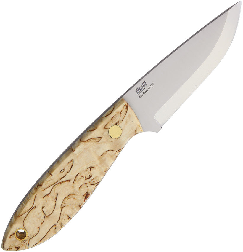 Bobtail 80 Fixed Blade Birch 031-9949-1550
