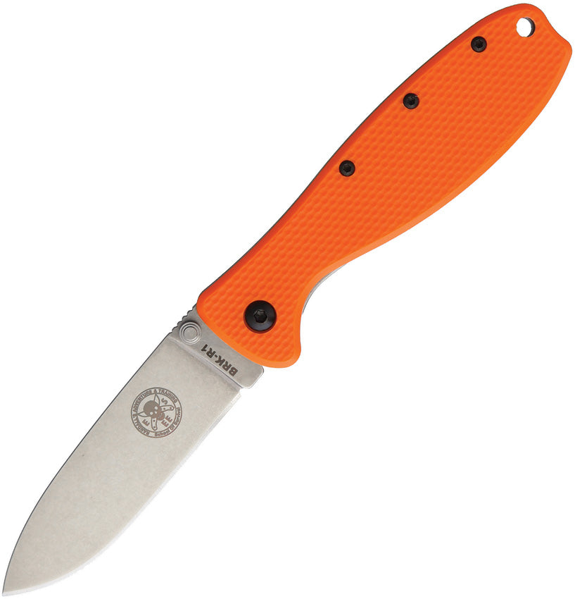 Zancudo Framelock Orange BRKR1OR ORANGE HANDLE SATIN B