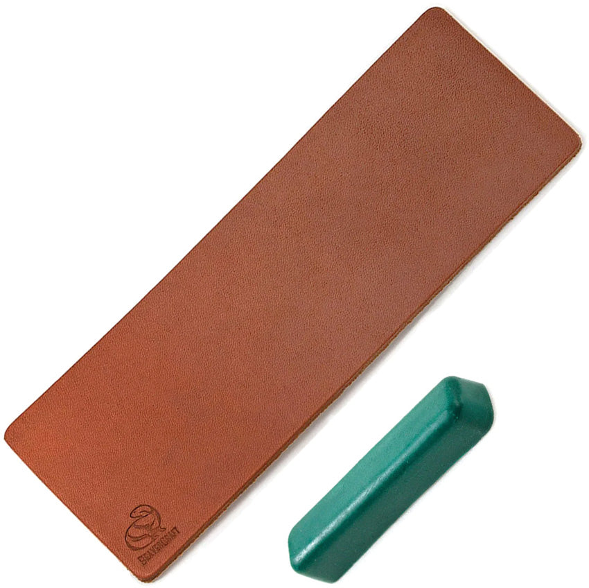 Leather Strop with Compound LS2P1