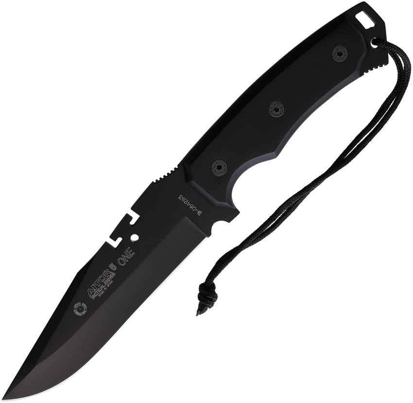 One Fixed Blade Black