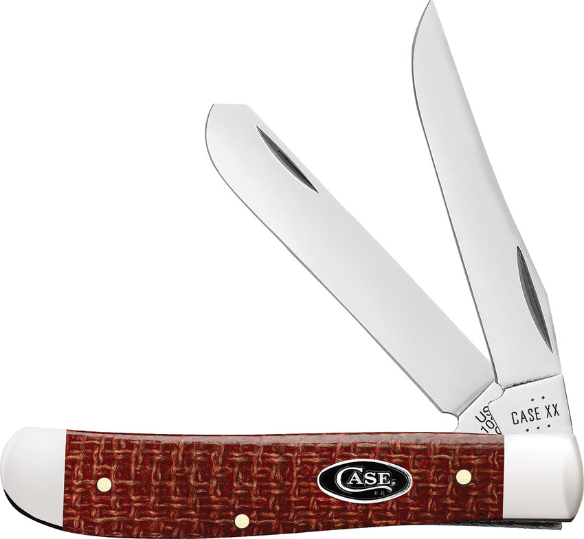 Mini Trapper Red Burlap 12271