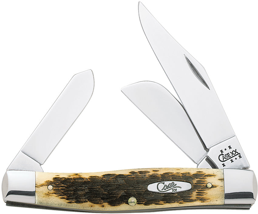 Jumbo Stockman Amber Bone 00204