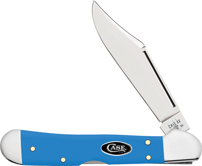 Mini Copperlock Light Blue Syn