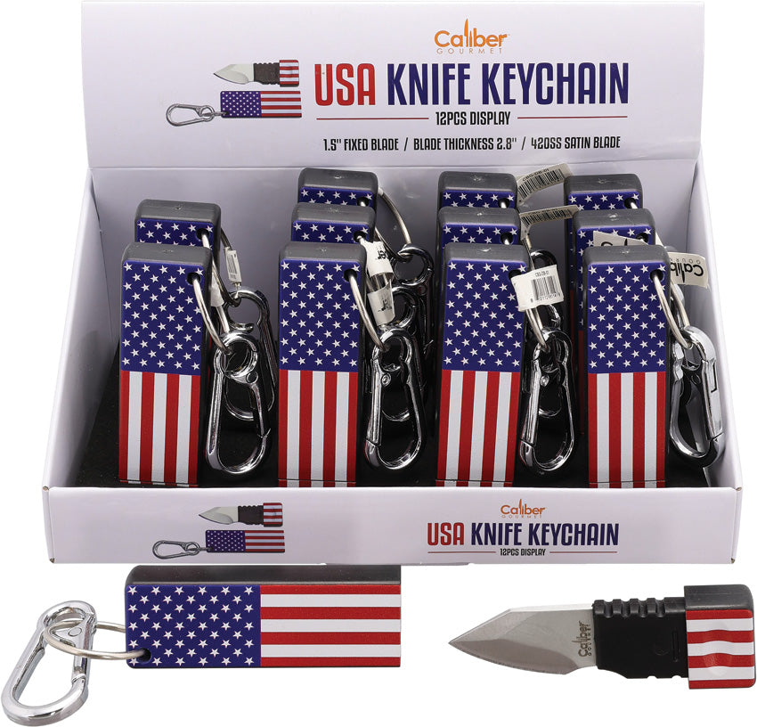 USA Keychain Knife 12 Pack CBG98114