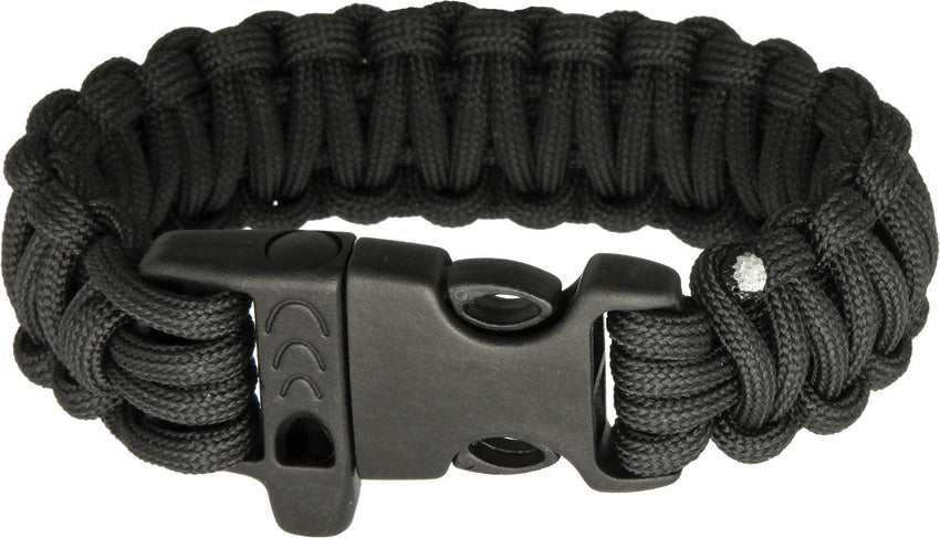 Survival Bracelet Black SS -BLACK / CBR359