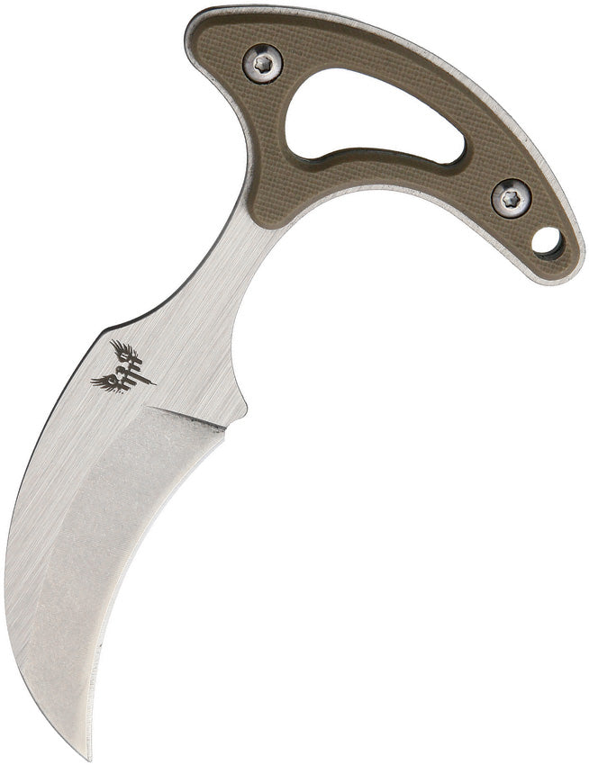 Neck Knife Black G10 CBR369 HO745