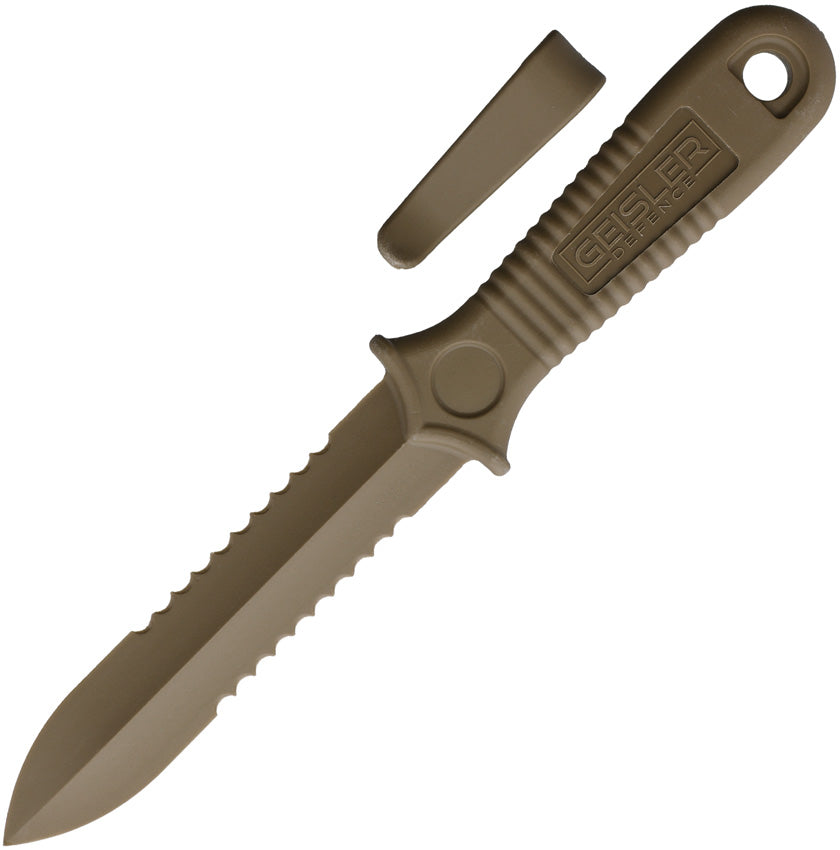 Long Kobe Boot Knife FDE 5566