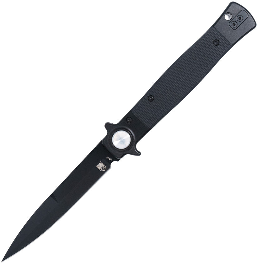 Stiletto Button Lock Blk/Blk CTSTLBLG10BLKBLK