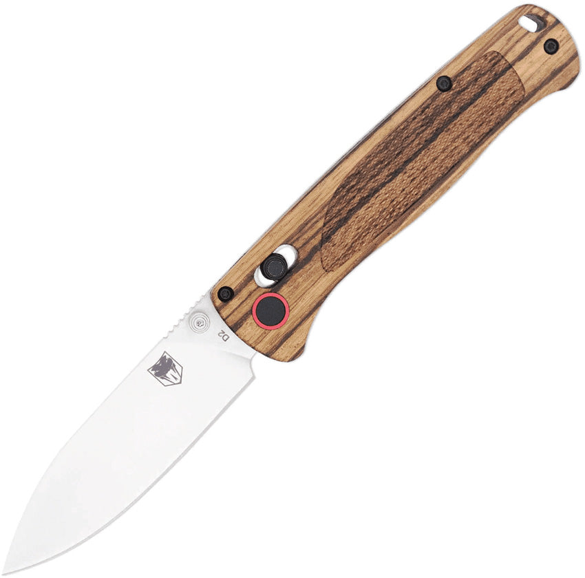 Bar Lock Zebra Wood DP Satin CTZWDBLDNS