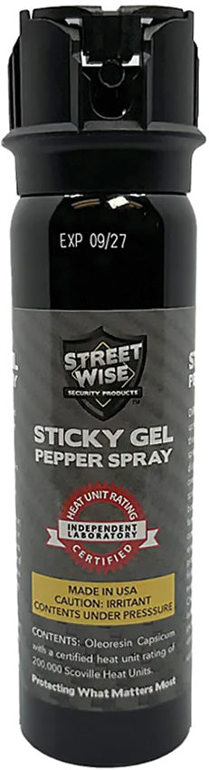 Sticky Gel Pepper Spray 4oz SWSG11FT
