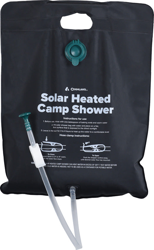 Solar Heated Camp Shower