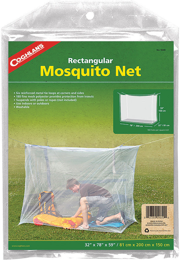Rectangular Mosquito Net White 9640