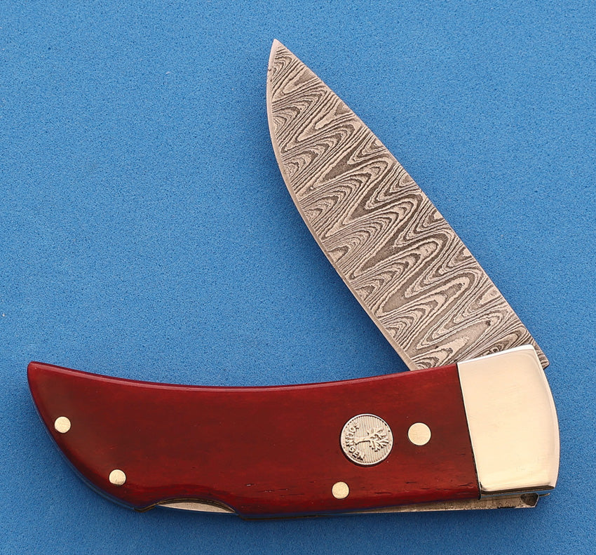 Boker Damascus Steel Lockback