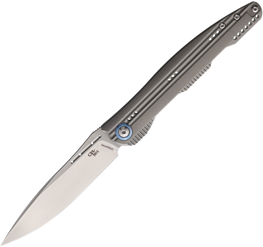 Journey Framelock Gray M390 CH JOURNEY GRAY