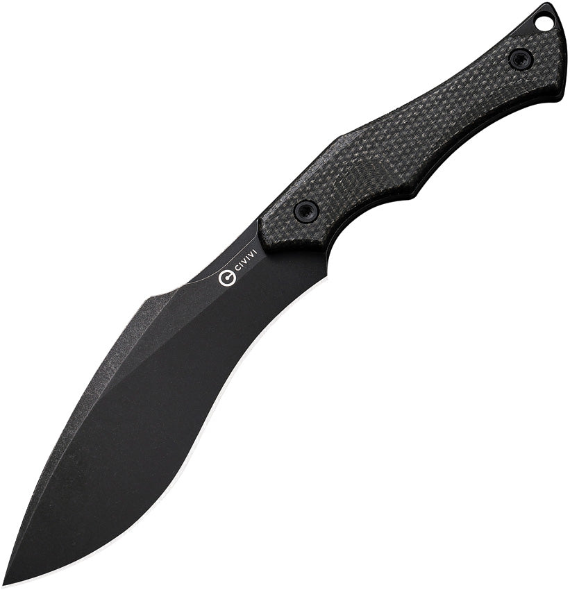 Vaquita II Neck Knife Black C047C-3
