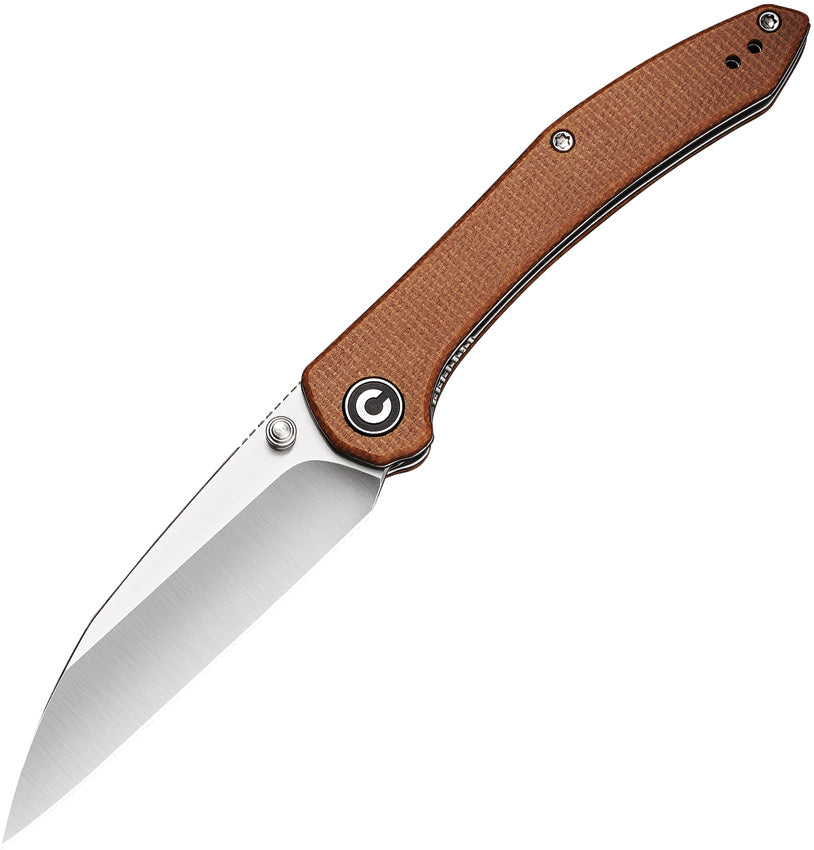 Hadros Linerlock Micarta Brn C20004-2