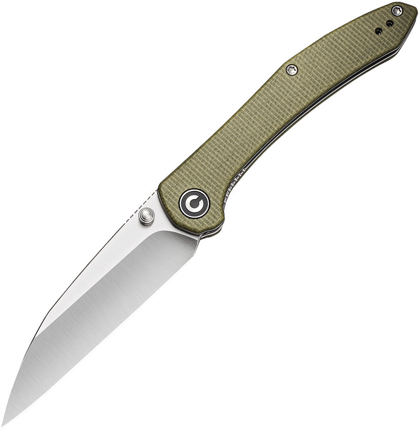 Hadros Linerlock Micarta Grn C20004-3