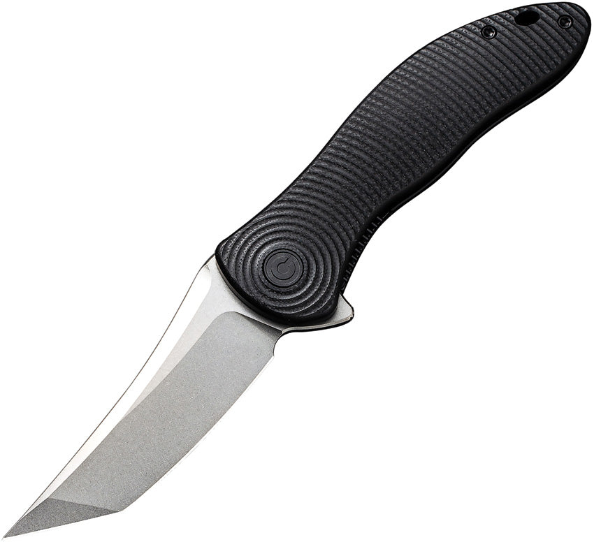 Synergy3 Linerlock Black Tanto C20075B-1