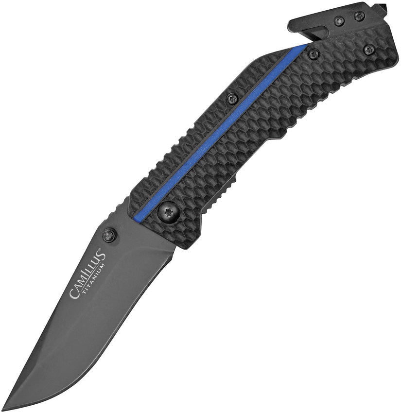 Thin Blue Line Linerlock A/O 19653