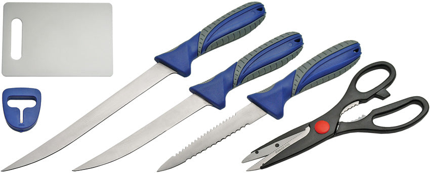 Six Piece Fillet Knife Set