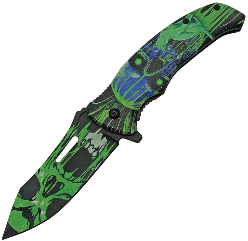 Cat Eye Linerlock Green 300503-GN